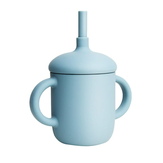 WEAIXIMIUNG Christmas Baby Training Cup Spill Proof Sippy Cup with Handles Baby Straw Water Bottle Leak Proof Cup for Baby One Size