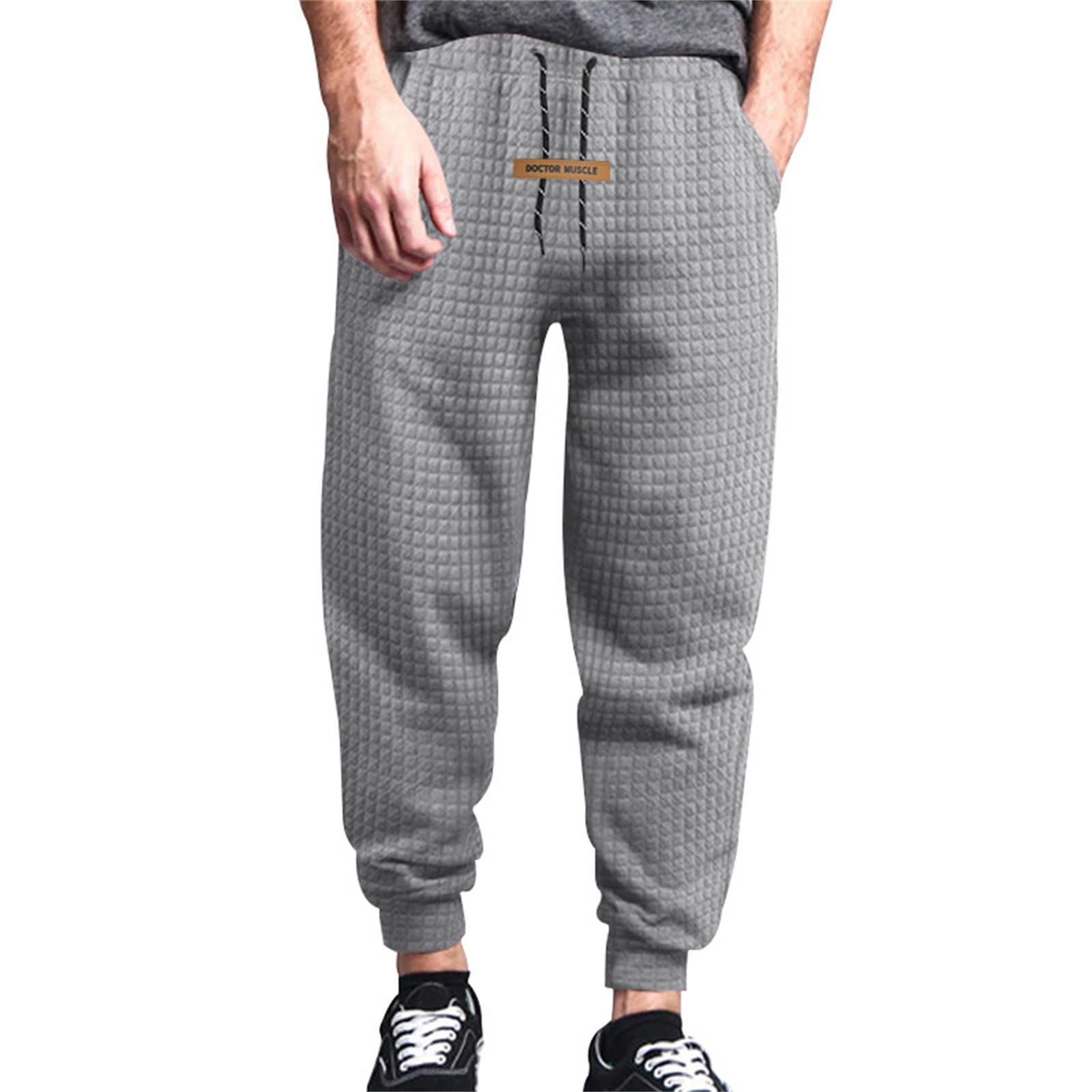 WEAIXIMIUNG Male XL Mens Cargo Pants Slim Men