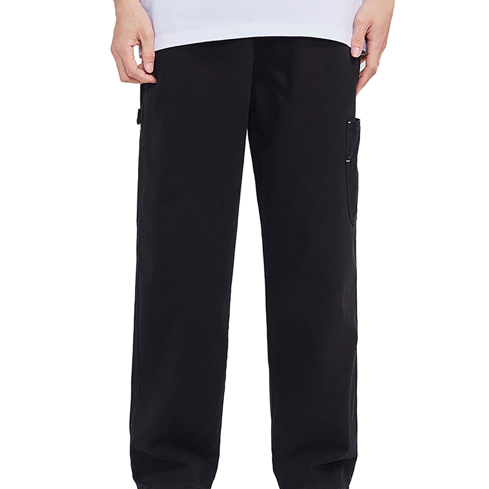 WEAIXIMIUNG Men's Cargo Pants Size 36X28 Mens Casual Solid Cargo Pants