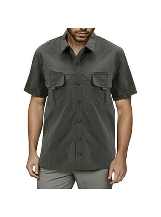 Men's Short Sleeve Denim Shirts