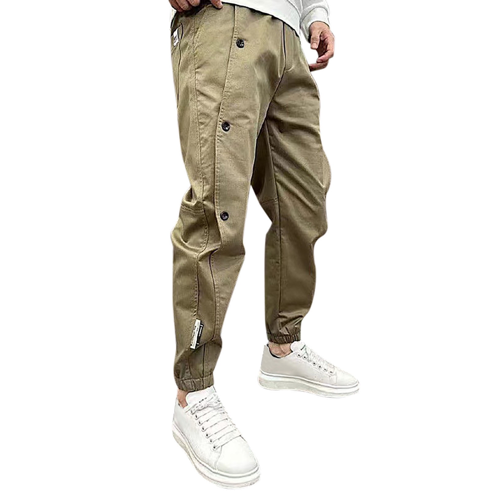 WEAIXIMIUNG Mens Sweatpants Tall Length Casual Pants Men Gothic Baggy