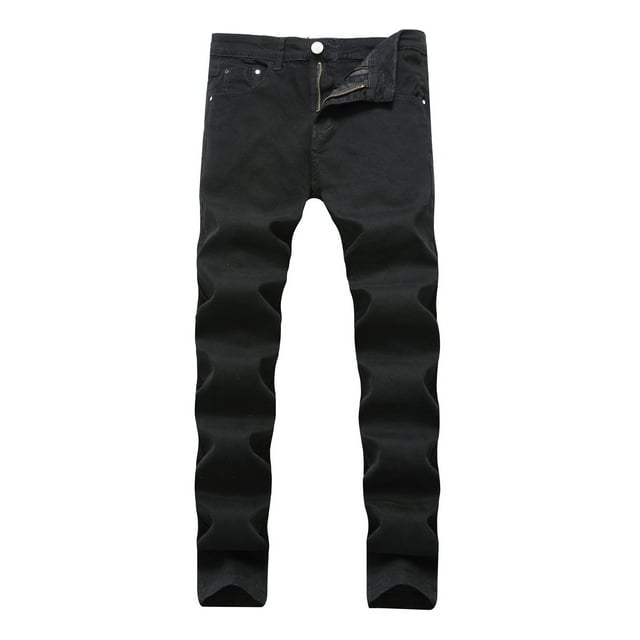 WEAIXIMIUNG Ripped Jeans Mens Baggy Men's Jeans Comfort Stretch Denim ...