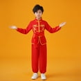 thumbnail image 1 of WEAIXIMIUNG Toddler Boys Fashion Outfits Boys Girls Chinese Suit Training Uniformss Traditional Arts Wing Chun Outfits 180, 1 of 3