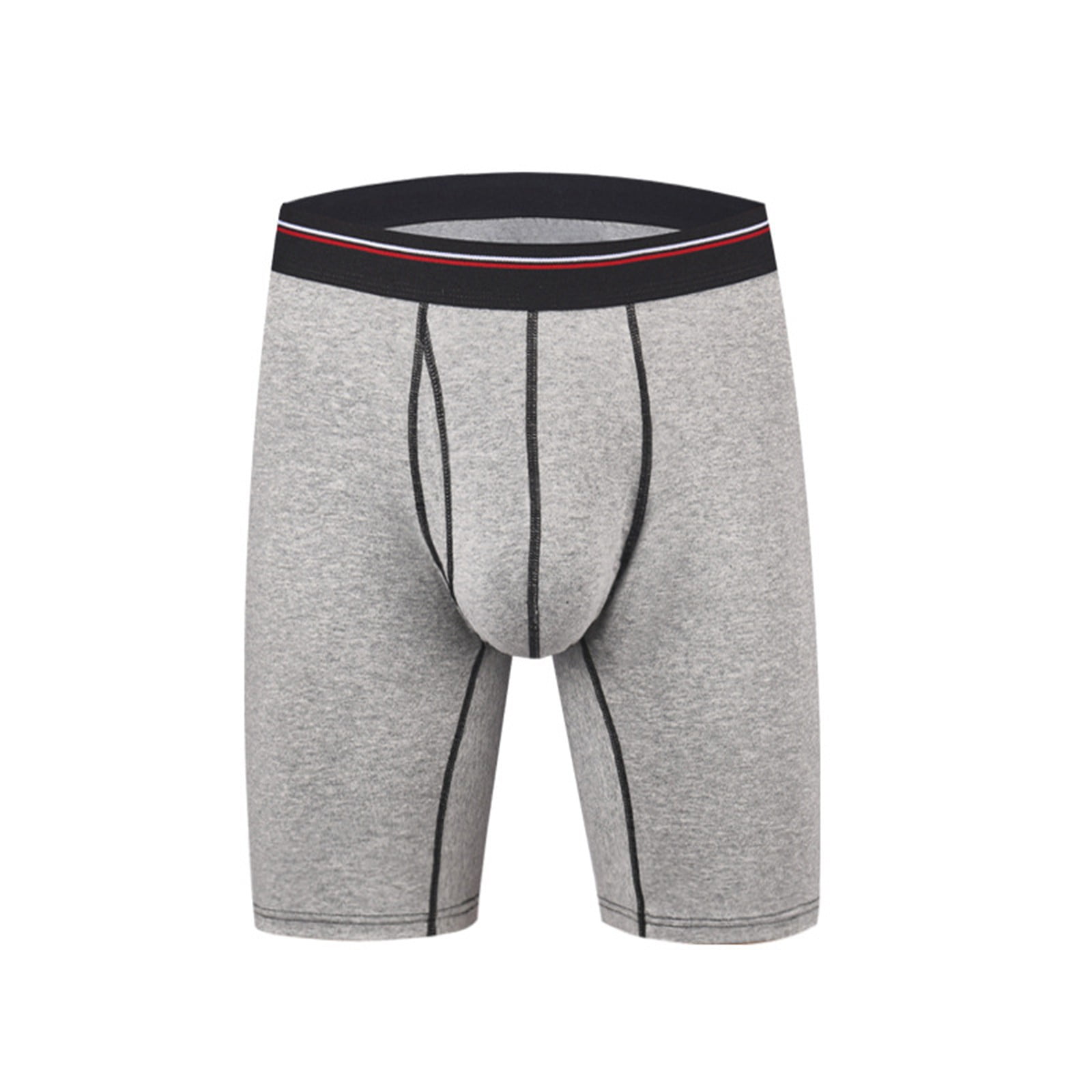 WEAIXIMIUNG Underwear for Men Mens Sports Wear Leg Boxer Pants Cotton