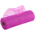 thumbnail image 1 of WEANT Easter Deco Mesh for Wreath Making 10 Inch x 30 Feet Each Roll Metallic Foil Poly St. Patrick's Mesh Ribbons for Spring Mardi Gras Valentine St Patrick's Day DIY Crafts Swags Decor, Pink, E5, 1 of 8