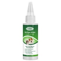 WEANT_Home 60ml Dog Cat Conjunctivitis Eye Drops Safe and Gentle Pet Eye Drops for Travel Beach Trips Camping Eye Wash for Dogs 1PC