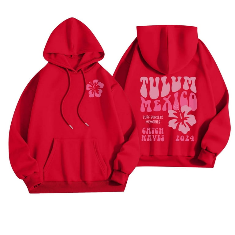 Red hoodie aesthetic on sale