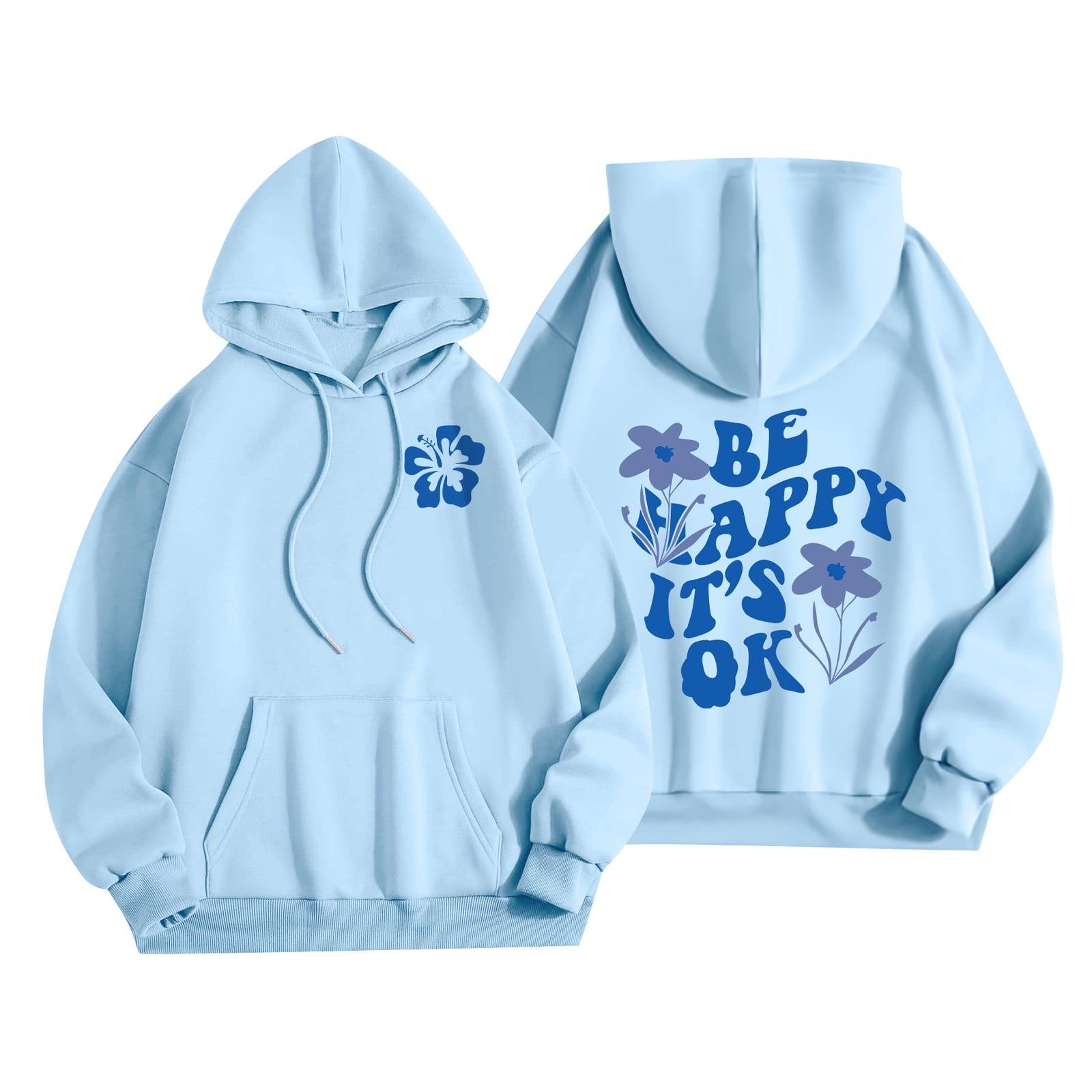 Cute blue sweatshirt 2025