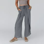 https://i5.walmartimages.com/seo/WEANT-Promising-Young-Woman-Wide-Leg-Pants-for-Women-Yoga-Dress-Pants-High-Waist-Work-Business-Casual-Sweatpants-Gray-X-Large_26659438-9764-4bf7-b08d-0fb994712e00.9b4a59884bfb64129faddffb29e59ad5.jpeg?odnWidth=180&odnHeight=180&odnBg=ffffff