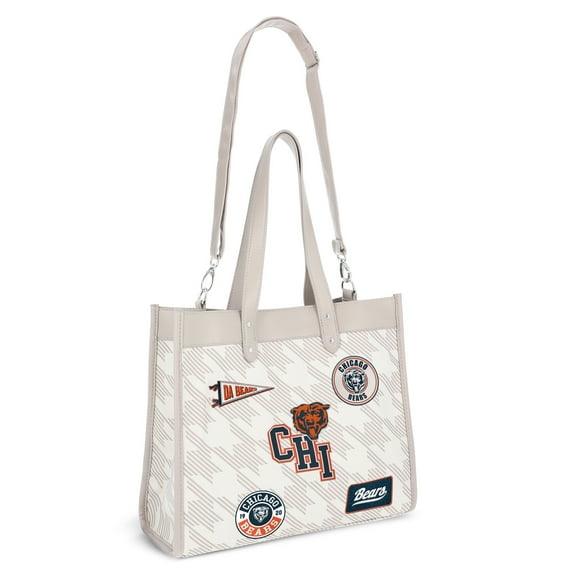 WEAR by Erin Andrews Chicago Bears Patch Printed Tote Bag