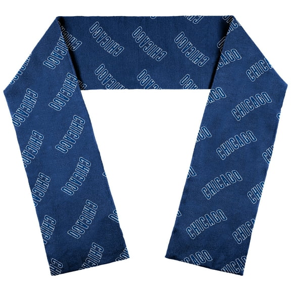 WEAR by Erin Andrews Chicago Cubs Team Wordmark Scarf