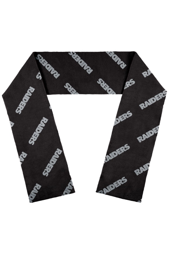 Las Vegas Raiders Team Wordmark Scarf
