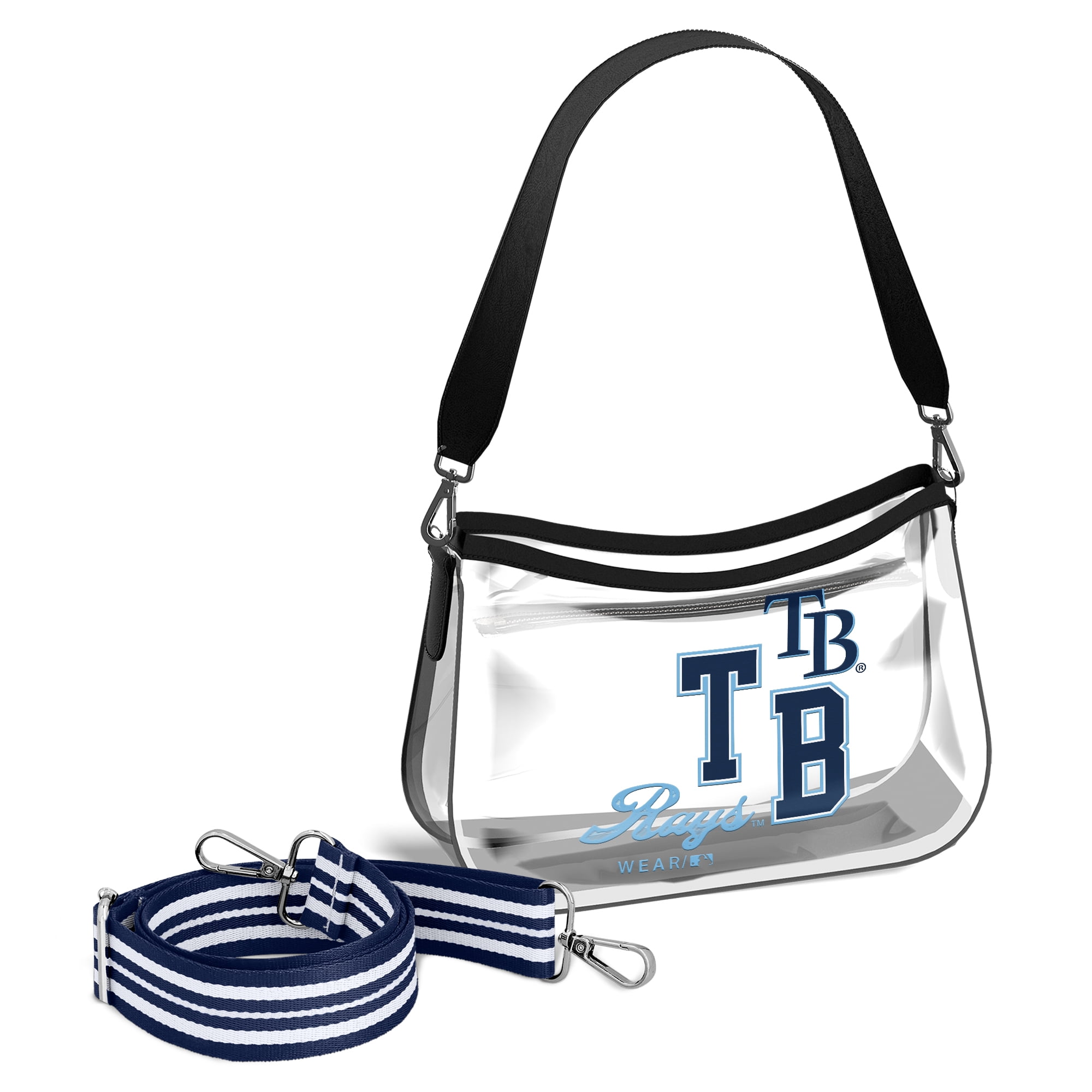 WEAR by Erin Andrews Tampa Bay Rays Clear Stadium Mini Purse