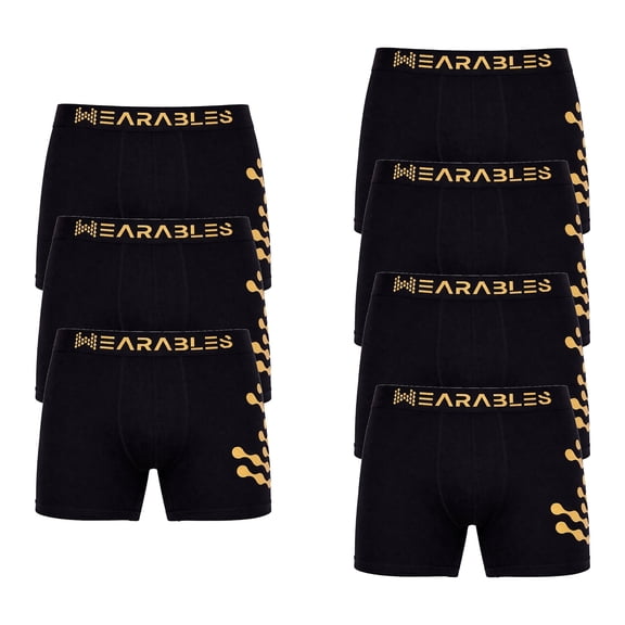 Wearables Men's Organic Cotton Boxer Briefs 7-Pack