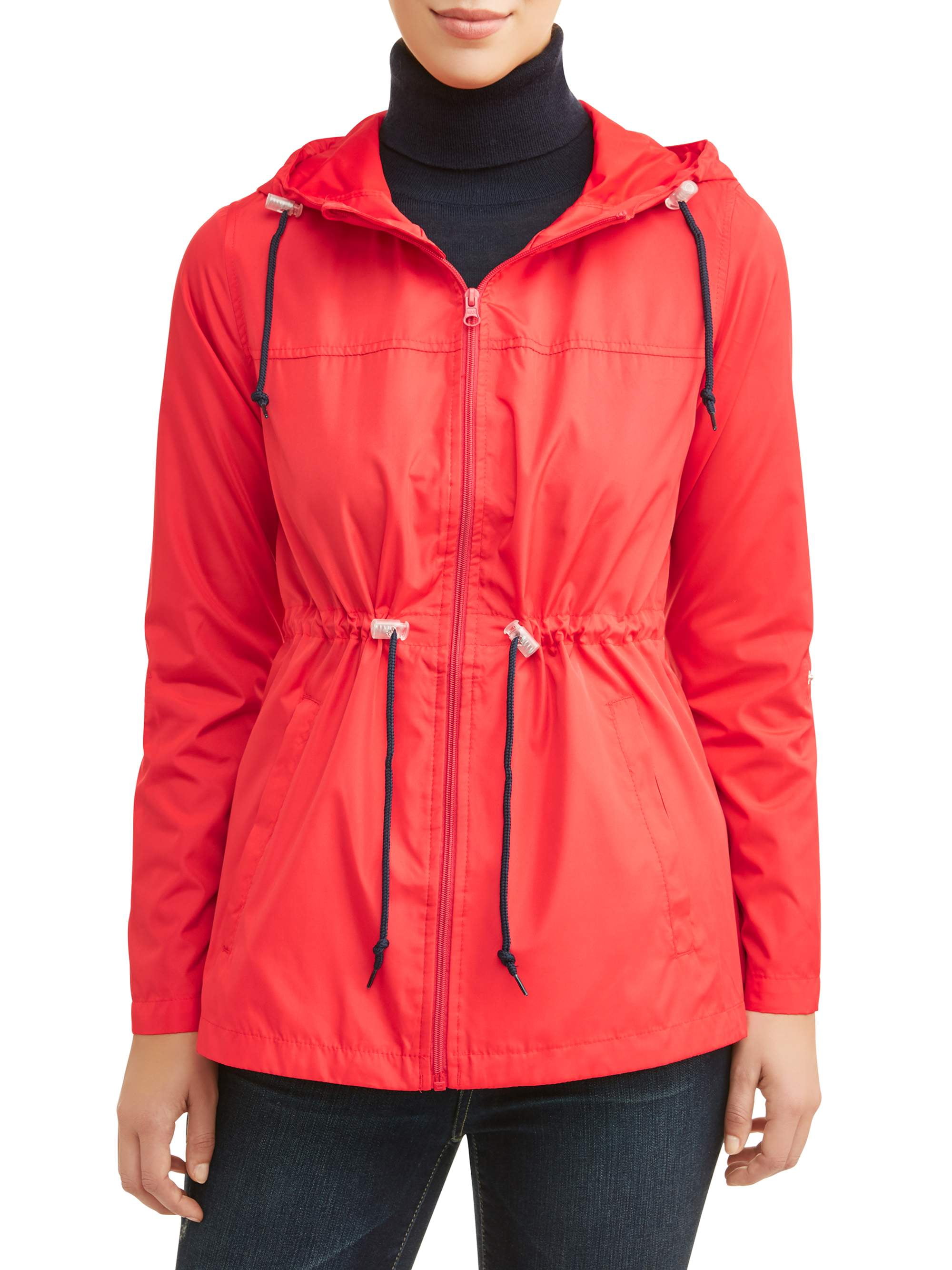 Weather Tamer Womens Hooded Packable Anorak