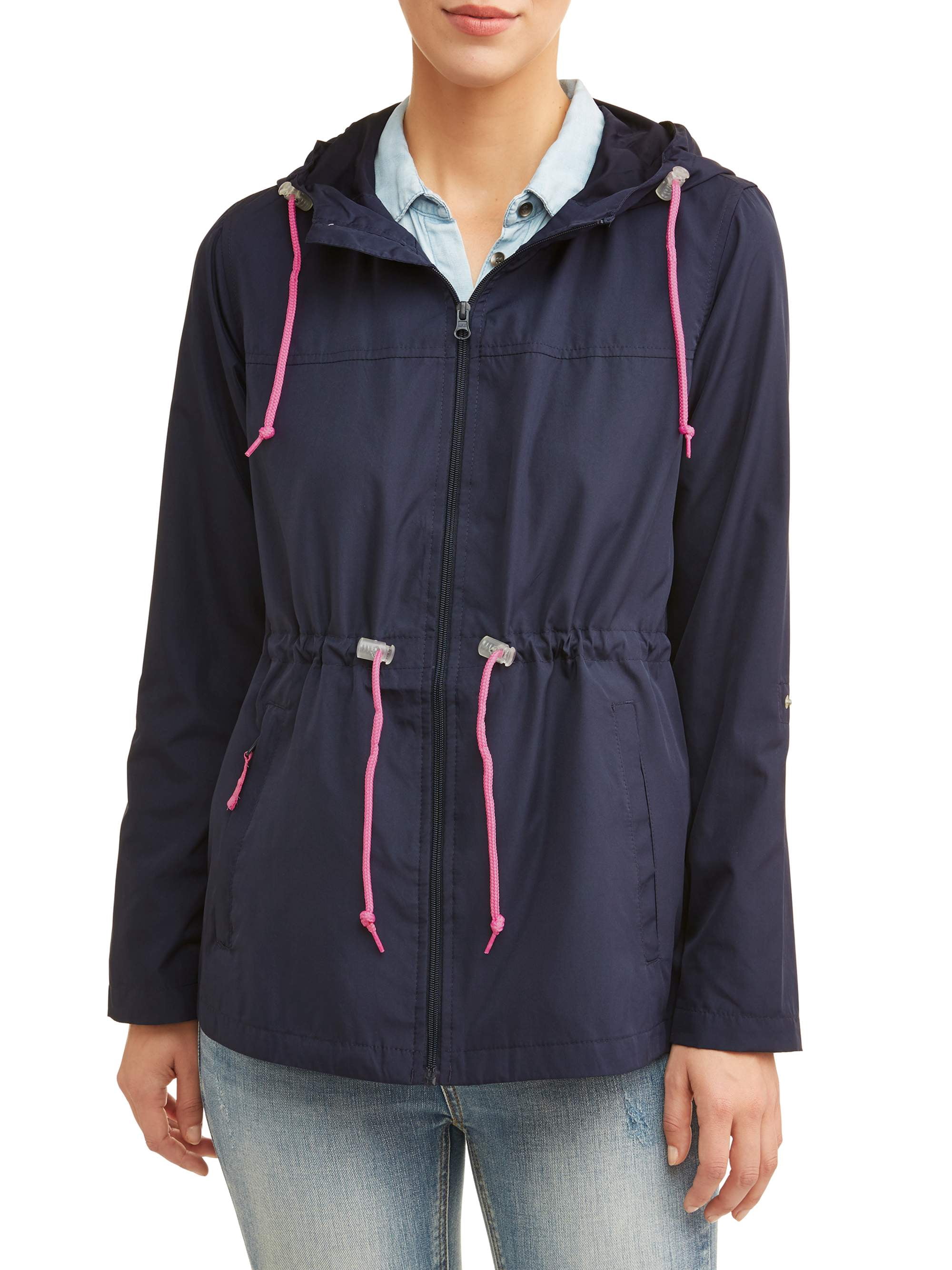 WEATHER TAMER Women's Hooded Packable Anorak