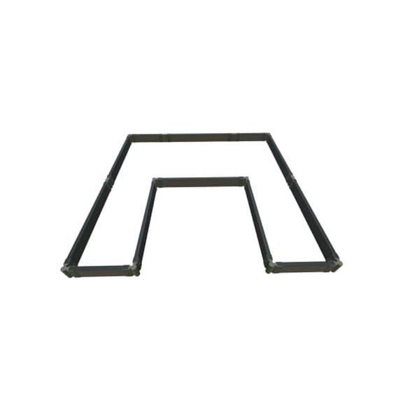 WEATHERED 2" Tool Free : U-Shaped Walk In - 1 LVL (FT BRAGG)