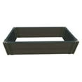 thumbnail image 1 of WEATHERED WOOD 2" TOOL FREE (2ft): 2 X 4 X 11' GARDEN RAISED BED, 1 of 1