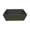 thumbnail image 1 of WEATHERED WOOD 2" TOOL FREE (2ft): 2 X 4 X 22' GARDEN RAISED BED, 1 of 1