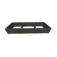 thumbnail image 1 of WEATHERED WOOD 2" TOOL FREE (2ft): 2 X 6 X 11' GARDEN RAISED BED, 1 of 1