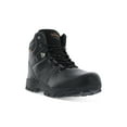thumbnail image 1 of WEATHERPROOF VINTAGE Mens Black Mixed Media Padded Water Resistant Jeremiah Round Toe Lace-Up Hiking Boots 8 M, 1 of 4