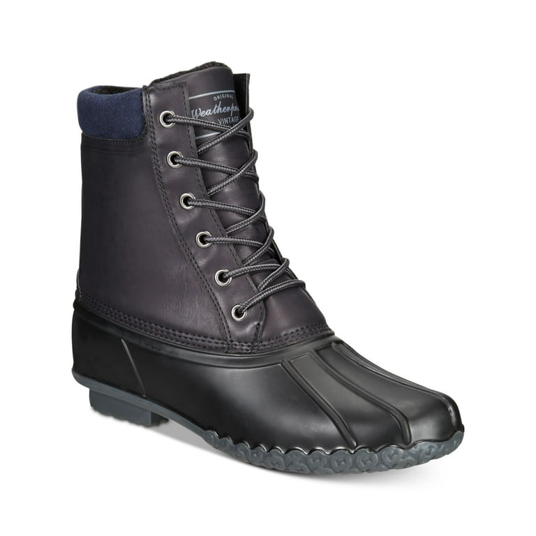 Weatherproof vintage duck boots on sale