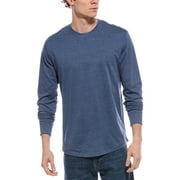 WEATHERPROOF VINTAGE mens Brushed Jersey Crewneck Shirt, XL, Blue