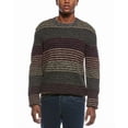 thumbnail image 1 of WEATHERPROOF VINTAGE mens  Mixed Stripe Crewneck Sweater, s, Red, 1 of 3