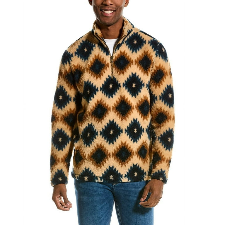 Mens southwestern pullover top