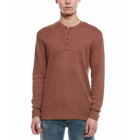 WEATHERPROOF VINTAGE mens  Waffle Henley Shirt, s