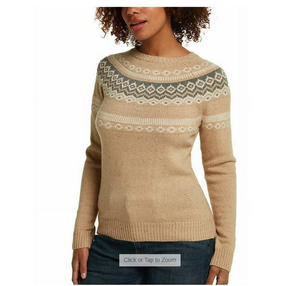 WEATHERPROOF Vintage Ladies Fairisle Sweater