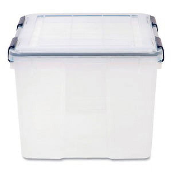WEATHERTIGHT Latching Flat Lid Storage Box