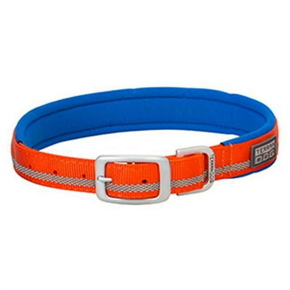 WEAVER LEATHER LLC 07-0861-R3-19 19"Orange Terrain Dog Collar