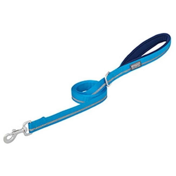 WEAVER LEATHER LLC 07-5621-R2-4 1x4 Blue Terrain Dog Leash