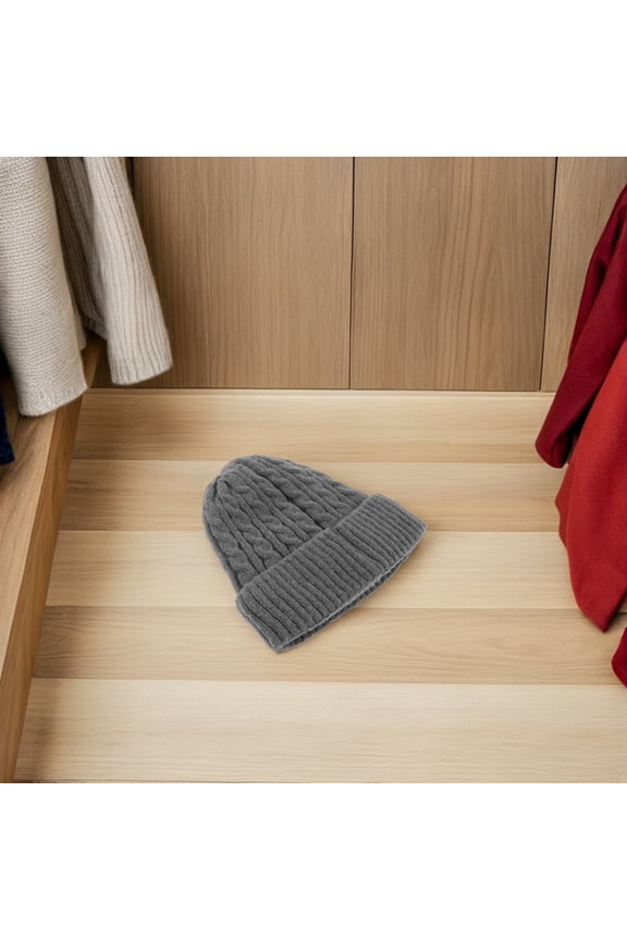 Insulated Thermal Knit Beanie for Adults, Soft Warm Winter Hat, Cold Weather Cap for Outdoor Activities and Comfort