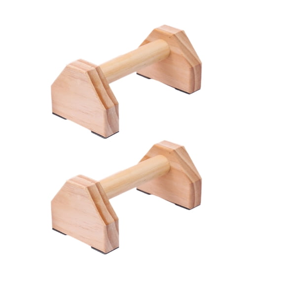 WEAVILUX 1 Pair Stands for Home in Light Brown with Anti-Slip and Balance Training