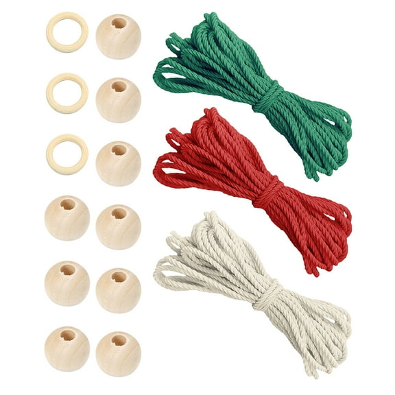 WEAVILUX Macrame Tapestry Kit with Easy Instructions for Wall Hanging Decor, Complete Set for Home and Office