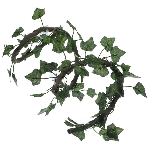 WEAVILUX Green Reptile Vine with Iron Wire, Flexible Terrarium Decor for Lizards, , Snakes and Habitat Use