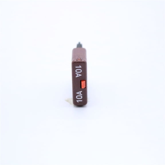 WEAVILUX 10 Resettable Auto Fuse in Red with Color-Coded Tin-Plated Brass Alloy Terminals