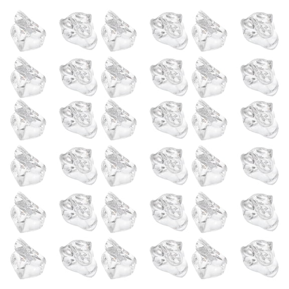 WEAVILUX Simulated Ice Cubes Transparent Plastic for Decoration Realistic Touch