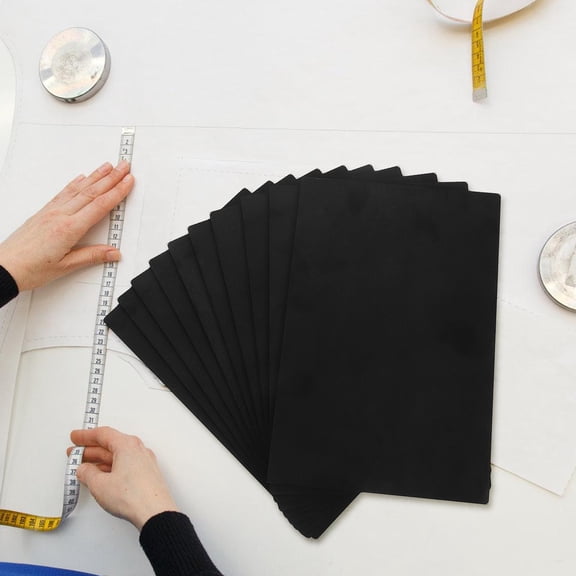 WEAVILUX 10-Pack Black Craft Foam Sheets Lightweight Foam Paper for Crafts, Cosplay, School Projects and Art
