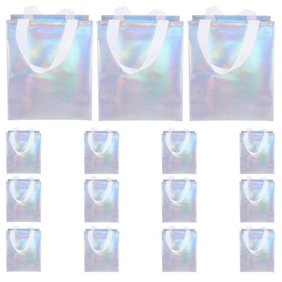 WEAVILUX 15Pcs Congratulations Bag Non Woven Fabrics Assorted Color For Weddings Parties Celebrations