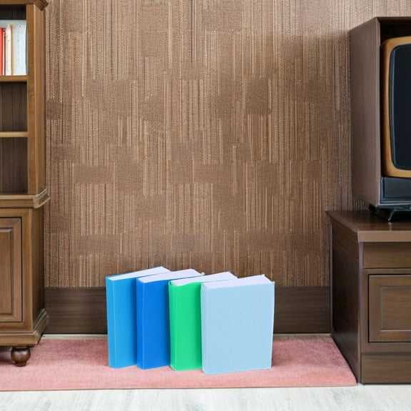 WEAVILUX 16pcs Micro Landscape Mini Books Paper Assorted Color1 for Realistic Page Turning Experience