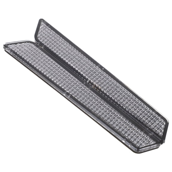 WEAVILUX Motorcycle Reflector Inserts ABS White for Enhanced Night Safety and Durability