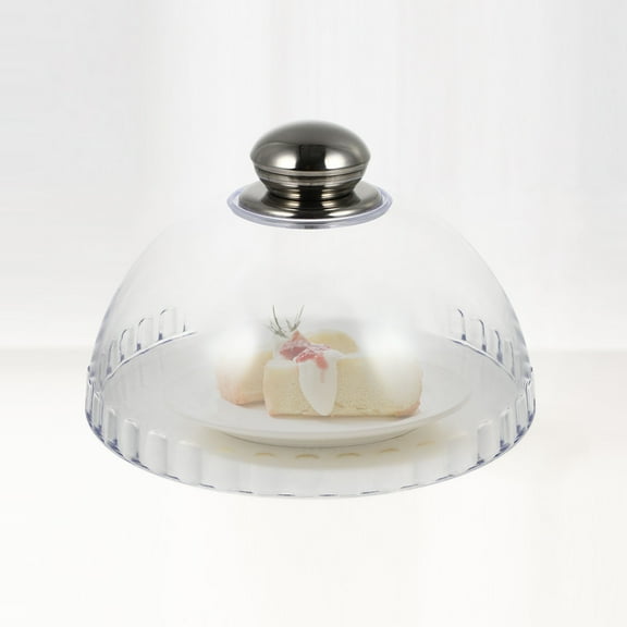 WEAVILUX Clear Plastic Cake Cover Dome - Transparent Dessert Protector for Cakes, Pastries, and Baked Goods, 1 Piece