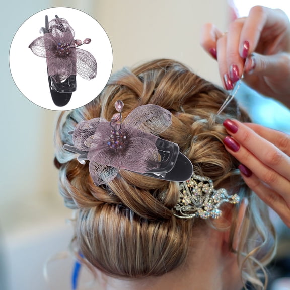 WEAVILUX 1Pcs Duck Bill Hair Clip For Women Styling 11X7cm Classic Design