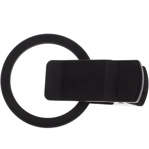 WEAVILUX Metal Cellphone Camera Lens Filter Clip, Portable Black Design, Compatible with Multiple Devices, 1 Set