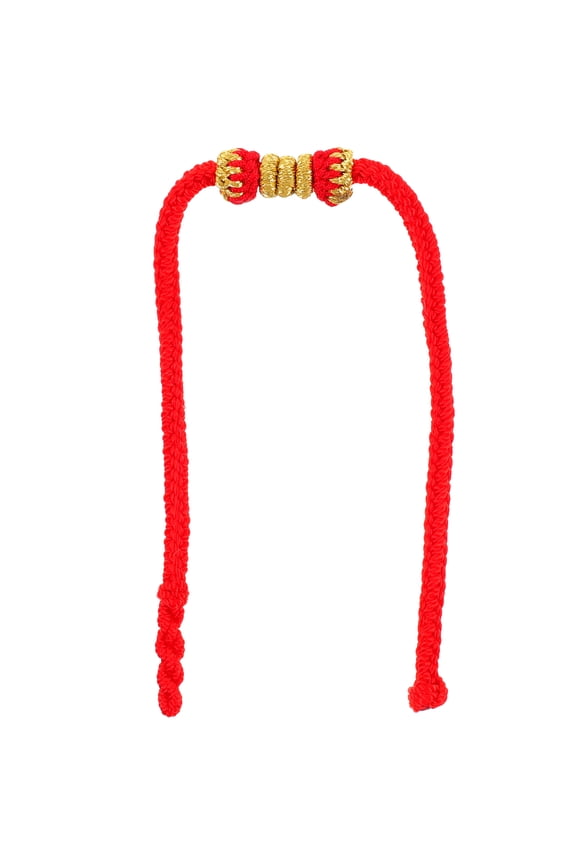 Red Cord Ankle Bracelet for Women and Men, Adjustable Unisex Fashion Jewelry Accessory, and Stylish