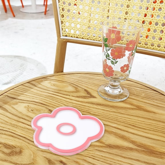 WEAVILUX Acrylic Insulation Placemat Set for Kitchen and Dining Table, Non- Table Mats for Home Use