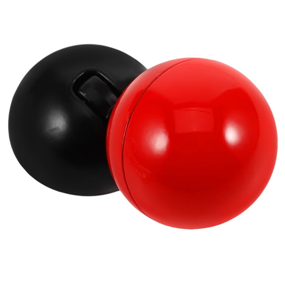 WEAVILUX Red Alloy Style Car Button with Joystick - Universal Fit for Multiple Vehicles